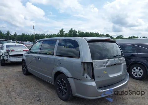 2017 Dodge Grand Caravan Gt из США, поврежденный, VIN 2C4RDGEGXHR841769